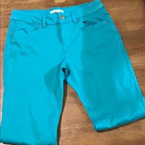 Copper key skinny jeans